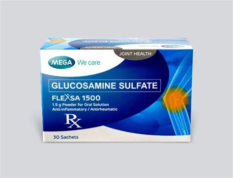 flexsa mega|FLEXSA 1500 Glucosamine Sulfate 1.5g Powder for Oral Solution .